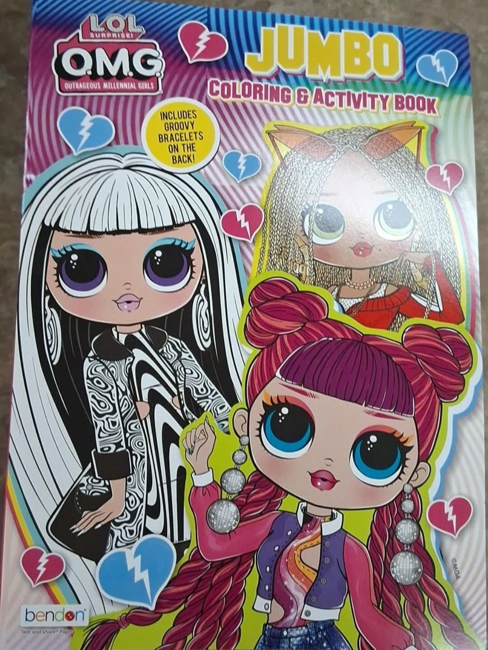 New L.O.L. Surprise! OMG Coloring & Activity Book
